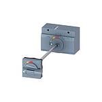SENTRON Door Mounted Rotary Operator, For Use With 3VA1 400/630 and 3VA2 400/630, Grey (3VA9467-0FK61)