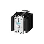 DIN Rail Solid State Relay, 30 A Max. Load, 660 V Max. Load (3RF2430-1AC55)