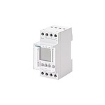 Digital DIN Rail Time Switch 24 V ac/dc, 2-Channel (7LF4522-2)