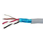 Twisted Pair Data Cable, 3 Pairs, 0.15 mm², 6 Cores, 26 AWG, Screened, 305m, Grey Sheath (78163 SL001)