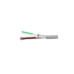 Twisted Pair Data Cable, 3 Pairs, 0.23 mm², 6 Cores, 24 AWG, Screened, Grey Sheath (6073C SL001)