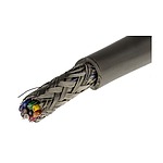 Multicore Data Cable, 0.23 mm², 15 Cores, 24 AWG, Screened, 50m, Grey Sheath (B953153 GE321)
