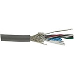 Twisted Pair Data Cable, 3 Pairs, 0.14 mm², 6 Cores, 26 AWG, Screened, 30m, Grey Sheath (86503CY SL005)