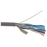 Twisted Pair Data Cable, 2 Pairs, 0.14 mm², 4 Cores, 26 AWG, Screened, 30m, Grey Sheath (86502CY SL005)