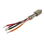Multicore Data Cable, 0.35 mm², 4 Cores, 22 AWG, Screened, 50m, Grey Sheath (B954043 GE321)