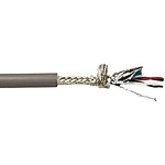 Twisted Pair Data Cable, 2 Pairs, 0.09 mm², 4 Cores, 28 AWG, Screened, 30m, Grey Sheath (86402CY SL005)