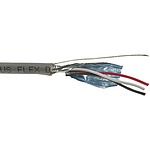 Multicore Industrial Cable, 0.2 mm², 3 Cores, 24 AWG, Screened, 30m, Grey Sheath (86203CY SL005)
