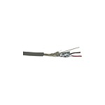 Multicore Industrial Cable, 0.14 mm², 2 Cores, 26 AWG, Screened, 30m, Grey Sheath (86102CY SL005)
