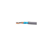 Twisted Pair Data Cable, 7 Pairs, 0.23 mm², 14 Cores, 24 AWG, Screened, Grey Sheath (5477C SL005)
