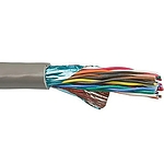 Twisted Pair Data Cable, 8 Pairs, 0.22 mm², 16 Cores, 24 AWG, Screened, 30m, Grey Sheath (5478L SL005)