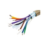Multicore Data Cable, 0.23 mm², 8 Cores, 24 AWG, Screened, 50m, Grey Sheath (B953082 GE321)