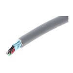Twisted Pair Data Cable, 3 Pairs, 0.22 mm², 6 Cores, 24 AWG, Screened, 30m, Grey Sheath (5473L SL005)