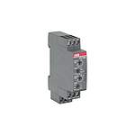 CT-C Series DIN Rail, Snap-On Timer Relay, 24 → 240V ac, 2-Contact, 0.05 s - 100h, 1-Function, SPDT (1SVR508160R0100)