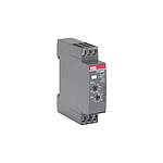 CT-C Series DIN Rail, Snap-On Timer Relay, 24 → 240V ac, 1-Contact, 0.05 s - 100h, 1-Function, SPDT (1SVR508110R0000  CT-AHC.12)