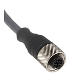 Straight Female 4 way M12 to Unterminated Sensor Actuator Cable, 3m (AR0400101 SL357)