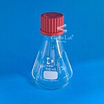 스크류공전 진탕 삼각플라스크 (Erlenmeyer Baffled With Screw Cap)