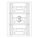 레이저/잉크젯 A4라벨 (CL627)