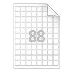 레이저/잉크젯 A4라벨 (RV888)