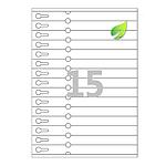 레이저/잉크젯 비점착 A4태그 (타이태그 / TLT0151)
