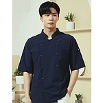 긴팔 더블스냅 숨쉬는 방수조리복