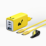 포켓몬 에디션 65W 3포트 USB C타입 고속충전기 피카츄 (B2667)