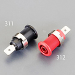 4mm 안전 소켓 (빨강)