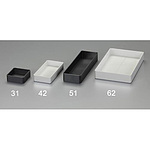 76x152x27mm 책상 서랍 트레이 (흰색)
