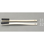 295mm 4행 대나무 브러쉬(곡선 , 돼지털제)
