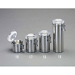 Ø105x143mm/0.85L 밀폐 용기(스테인리스제)