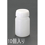 Ø38x77mm/50ml 광구 폴리 용기(10개)