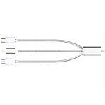 3 in 1 USB 멀티 케이블 (STCB-Aallp)