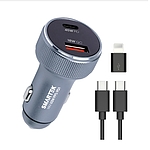 USB 2포트 초고속 시거잭 충전기 (SCC-PD63)