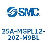 2차전지대응 가이드부착 박형 실린더 (25A-MGPL)