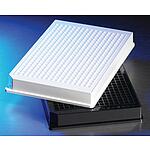 384 Well Low Flange Black Flat Bottom PLystyrene NBS Microplate, 10 per Bag, without Lid, Nonsterile (3575)