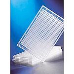 384 Well Clear Round Bottom PLypropylene Not Treated Microplate, 25 per Bag, without Lid, Sterile (3656)