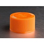 CellSTACK 33mm HDPE Cap, Vent Cap with 0.2um vent, Orange, Double bagged, Sterile, 1 per bag, 6 per case (3968)