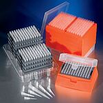 DeckWorks 1ㅡ200uL Pipet Tips, Graduated, Hinged Racks, Yellow, Non Sterile, PLypropylene (4117)