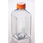1L Square PET Storage Bottles with 45mm Caps (431533)