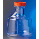 5L PLycarbonate Erlenmeyer Shake Flask with Vent Cap, Sterile (431685)