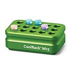 CoolRack M15, green, holds 15×1.5 or 2ml microfuge tubes (432038)