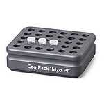 CoolRack M30ㅡPF, gray, holds 30×1.5ml microfuge tubes, tapered wells for conical tubes (432048)