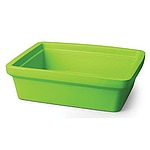 Ice pan, rectangular, maxi 9L lime green (432097)