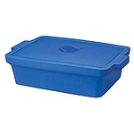 Ice pan, rectangular with lid, maxi 9L blue (432100)