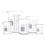 PYREX Assortment Pack of Griffin Low Form Beakers, Graduated (1000-PACK)
