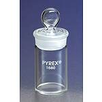 PYREX 85mL Tall Weighing Bottle with Short Length 50/12 Standard Taper Joint (1680-5060)