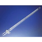 PYREX 100mL Serialized/Certified Class A Precision Bore Buret with Glass Standard Taper Stopcock (2135-100)
