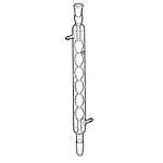 PYREX 6 Bulb Allihn Condensers, Drip Tip, with 24/40 Standard Taper Outer and Inner Joints (2480-400)