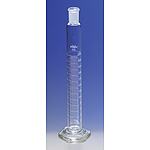 PYREX 100mL Single Metric Scale Cylinders, 24/40 Standard Taper Outer Joint, White Graduations, TC (3012-100)