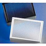 384 well Black with Clear Flat Bottom TC Treated Microplate, with Generic Barcodes, with Lid, Sterile (3764BC)