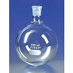 PYREX 300mL Short Neck Boiling Flask, Round Bottom, 24/40 Standard Taper Joint (4320-300)